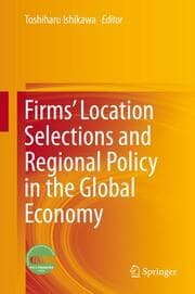Cover von Firms Location Selections and Regional Policy in the Global Economy