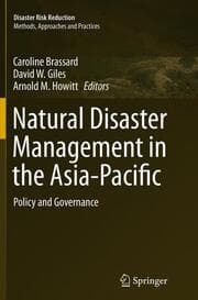 Cover von Natural Disaster Management in the Asia-Pacific