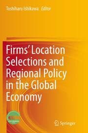 Cover von Firms Location Selections and Regional Policy in the Global Economy
