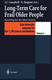 Cover von Long-Term Care for Frail Older People