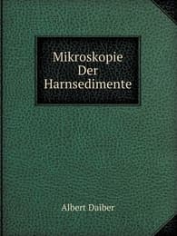 Cover von Mikroskopie Der Harnsedimente