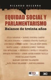 Cover von Equidad social y parlamentarismo. Balance de treinta años