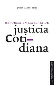 Cover von Reforma en materia de justicia cotidiana