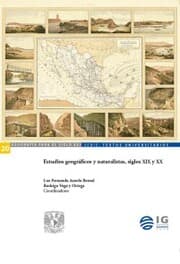 Cover von Estudios geográficos y naturalistas, siglos XIX y XX