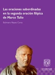 Cover von Las oraciones subordinadas en la segunda oración filípica de Marco Tulio