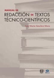 Cover von Manual de redacción de textos técnico-científicos