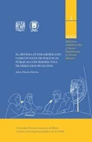 Cover von El sistema interamericano como fuente de políticas públicas con perspectiva de derechos humanos