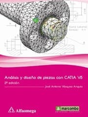 Cover von Análisis y diseño de piezas de máquinas con CATIA V5