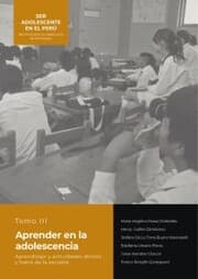 Cover von Aprender en la adolescencia. Aprendizaje y actividades dentro y fuera de la escuela