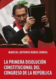 Cover von La primera disolución constitucional del Congreso de la República