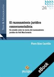 Cover von El razonamiento jurídico consecuencialista