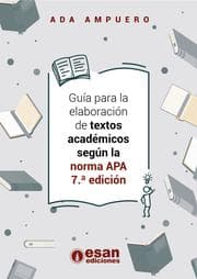 Cover von Guía para la elaboración de textos académicos según la norma APA 7.ª edición