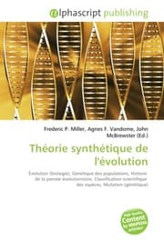 Cover von Théorie synthétique de l'évolution