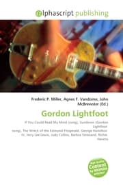 Cover von Gordon Lightfoot