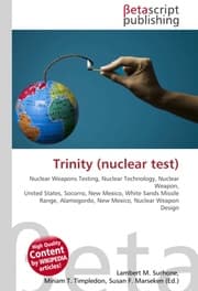 Cover von Trinity (nuclear test)