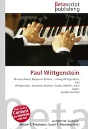 Cover von Paul Wittgenstein