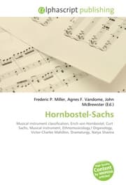 Cover von Hornbostel-Sachs