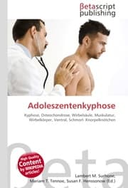 Cover von Adoleszentenkyphose