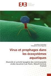 Cover von Virus et prophages dans les ecosystemes aquatiques