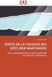 Cover von EFFETS DE LA COULEUR DES SITES WEB MARCHANDS