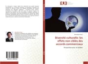 Cover von Diversite culturelle: les effets non cibles des accords commerciaux
