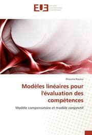 Cover von Modèles linéaires pour l'évaluation des compétences