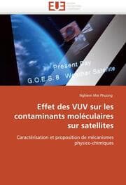 Cover von Effet des VUV sur les contaminants moleculaires sur satellites