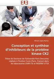 Cover von Conception et synthèse d''inhibiteurs de la protéine kinase CK2