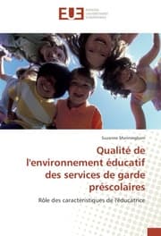 Cover von Qualite de l'environnement educatif des services de garde prescolaires
