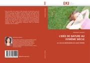 Cover von L'IDÉE DE NATURE AU XVIIIÈME SIÈCLE