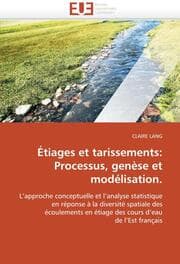 Cover von Étiages et tarissements: Processus, genèse et modélisation.