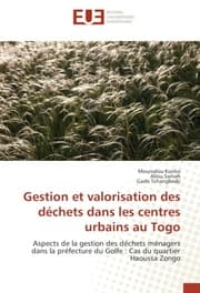 Cover von Gestion et valorisation des déchets dans les centres urbains au Togo