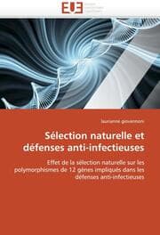 Cover von Selection naturelle et defenses anti-infectieuses