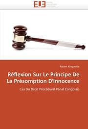 Cover von Réflexion Sur Le Principe De La Présomption D''Innocence