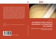 Cover von Un module nooj pour le traitement automatique du chinois