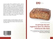 Cover von Le principe de non-ingérence dans les affaires intérieures des états