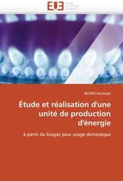 Cover von Étude et réalisation d''une unité de production d''énergie