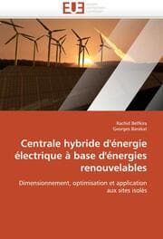 Cover von Centrale hybride d'énergie électrique à base d'énergies renouvelables