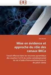 Cover von Mise en évidence et approche du rôle des canaux BKCa