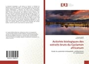 Cover von Activités biologiques des extraits bruts du Cyclamen africanum