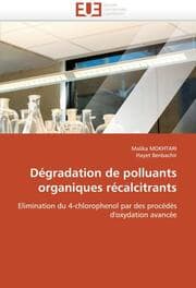Cover von Dégradation de polluants organiques récalcitrants