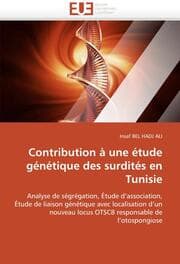 Cover von Contribution à une étude génétique des surdités en Tunisie