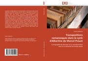 Cover von Transpositions romanesques dans le cycle d''Albertine de Marcel Proust