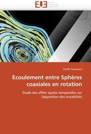 Cover von Ecoulement entre Sphères coaxiales en rotation