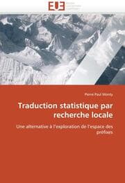Cover von Traduction statistique par recherche locale