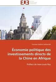 Cover von Économie politique des investissements directs de la Chine en Afrique