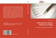 Cover von L'efficacité des clauses relatives aux litiges