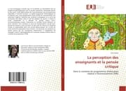 Cover von La perception des enseignants et la pensée critique