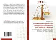 Cover von Liberté des marginaux et Convention européenne des droits de l'Homme