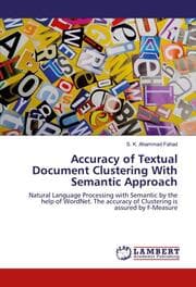 Cover von Accuracy of Textual Document Clustering With Semantic Approach